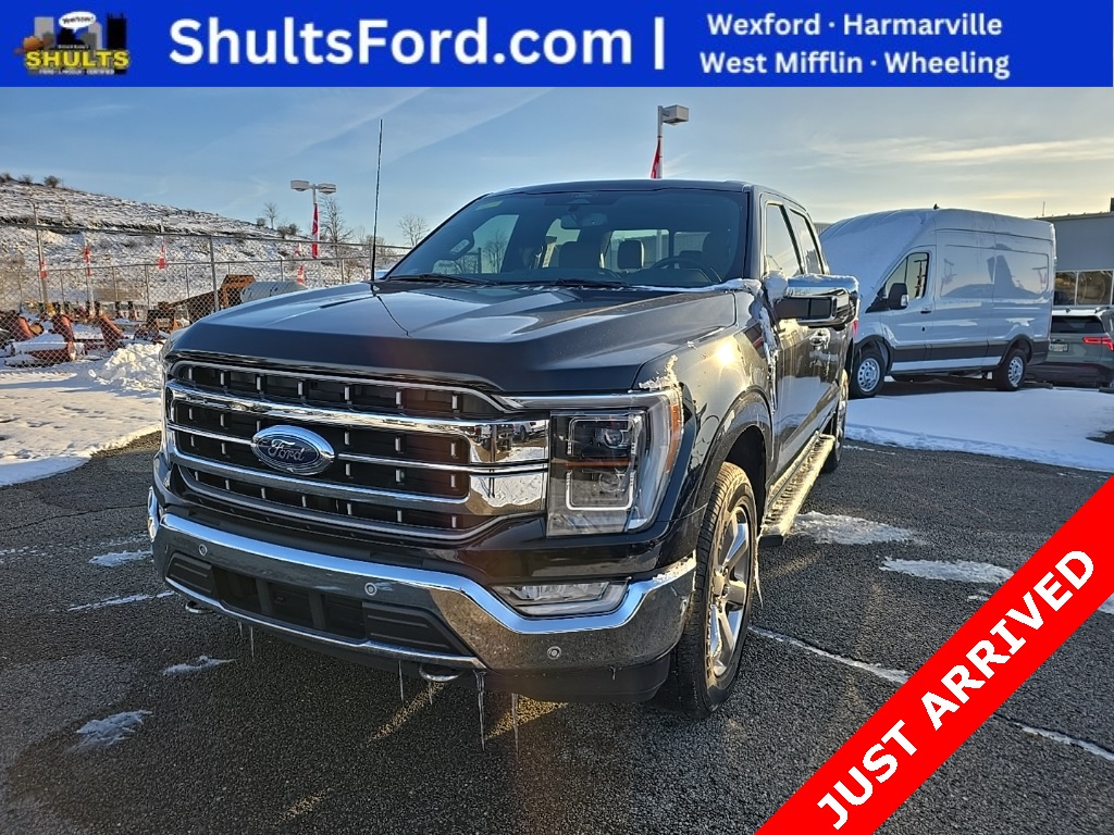 Certified 2022 Ford F-150 Lariat with VIN 1FTFW1E81NKF11743 for sale in Triadelphia, WV