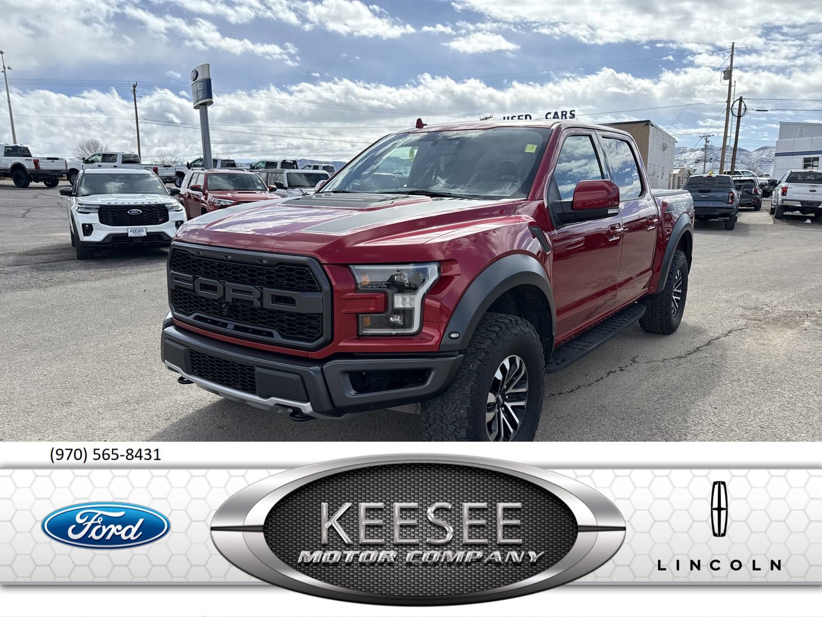 Used 2020 Ford F-150 Raptor with VIN 1FTFW1RG5LFC05877 for sale in Cortez, CO