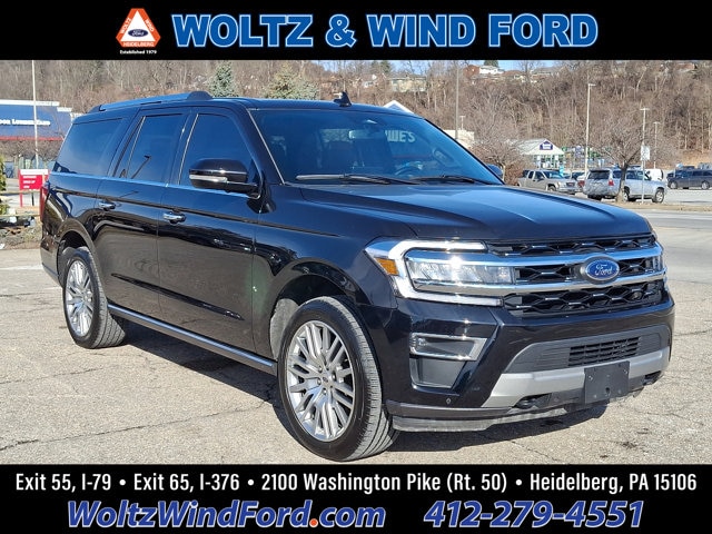 Certified 2022 Ford Expedition Limited with VIN 1FMJK2AT6NEA59885 for sale in Heidelberg, PA