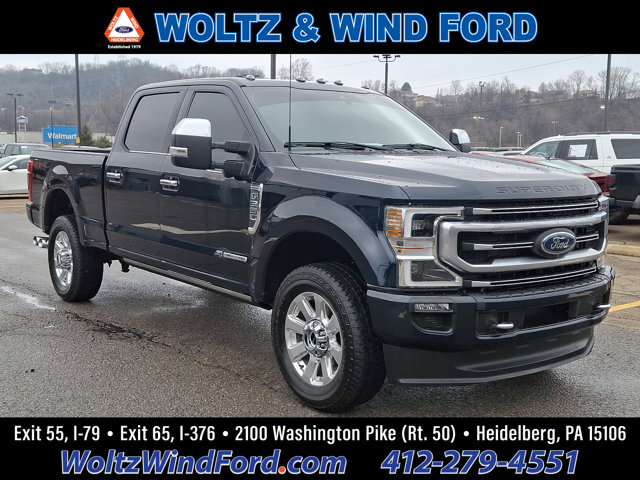 Used 2022 Ford F-350 Super Duty Platinum with VIN 1FT8W3BTXNEF54182 for sale in Heidelberg, PA