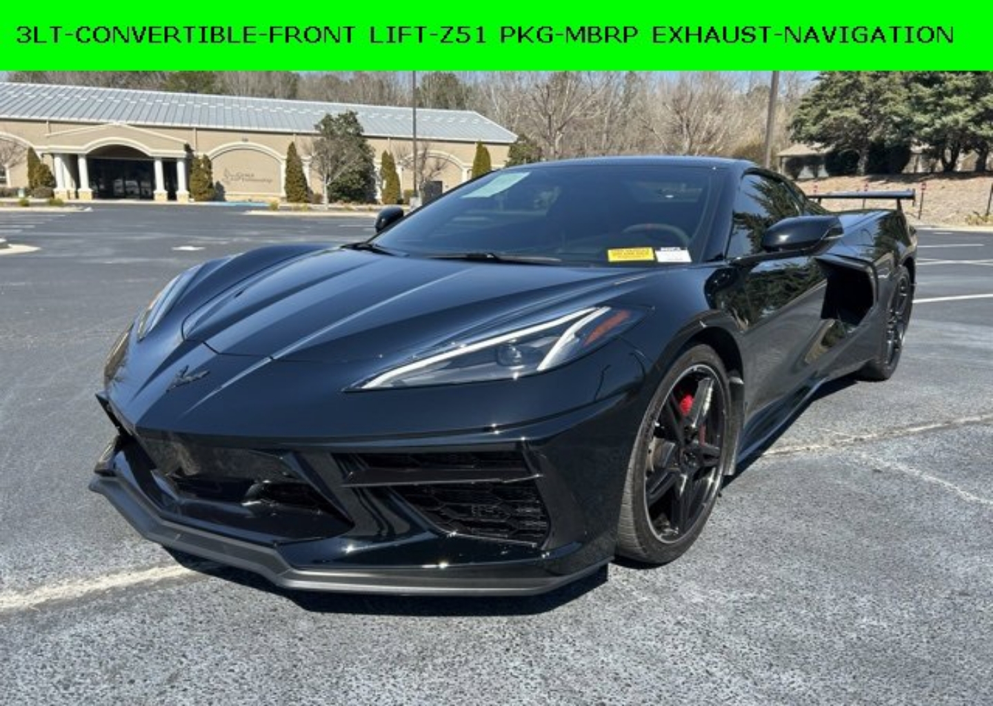 Used 2023 Chevrolet Corvette 3LT with VIN 1G1YC3D48P5108302 for sale in Greensboro, GA