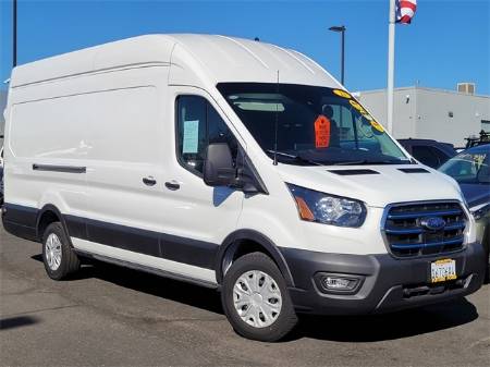 Used 2023 Ford E-Transit Cargo Van Base with VIN 1FTBW3XK8PKB35144 for sale in Sacramento, CA