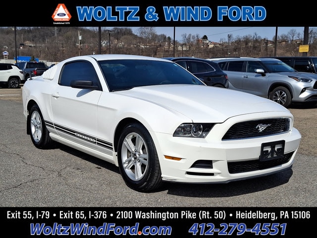 Used 2013 Ford Mustang V6 with VIN 1ZVBP8AMXD5258746 for sale in Heidelberg, PA