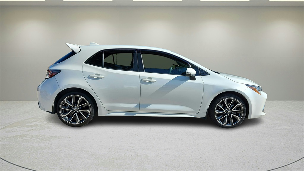 Used 2019 Toyota Corolla Hatchback XSE with VIN JTNK4RBE1K3026050 for sale in Irving, TX