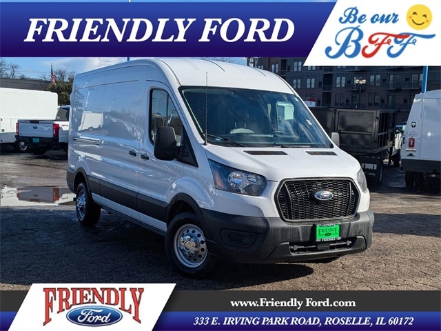 Used 2023 Ford Transit Van Base with VIN 1FTBR2C88PKA33404 for sale in Roselle, IL