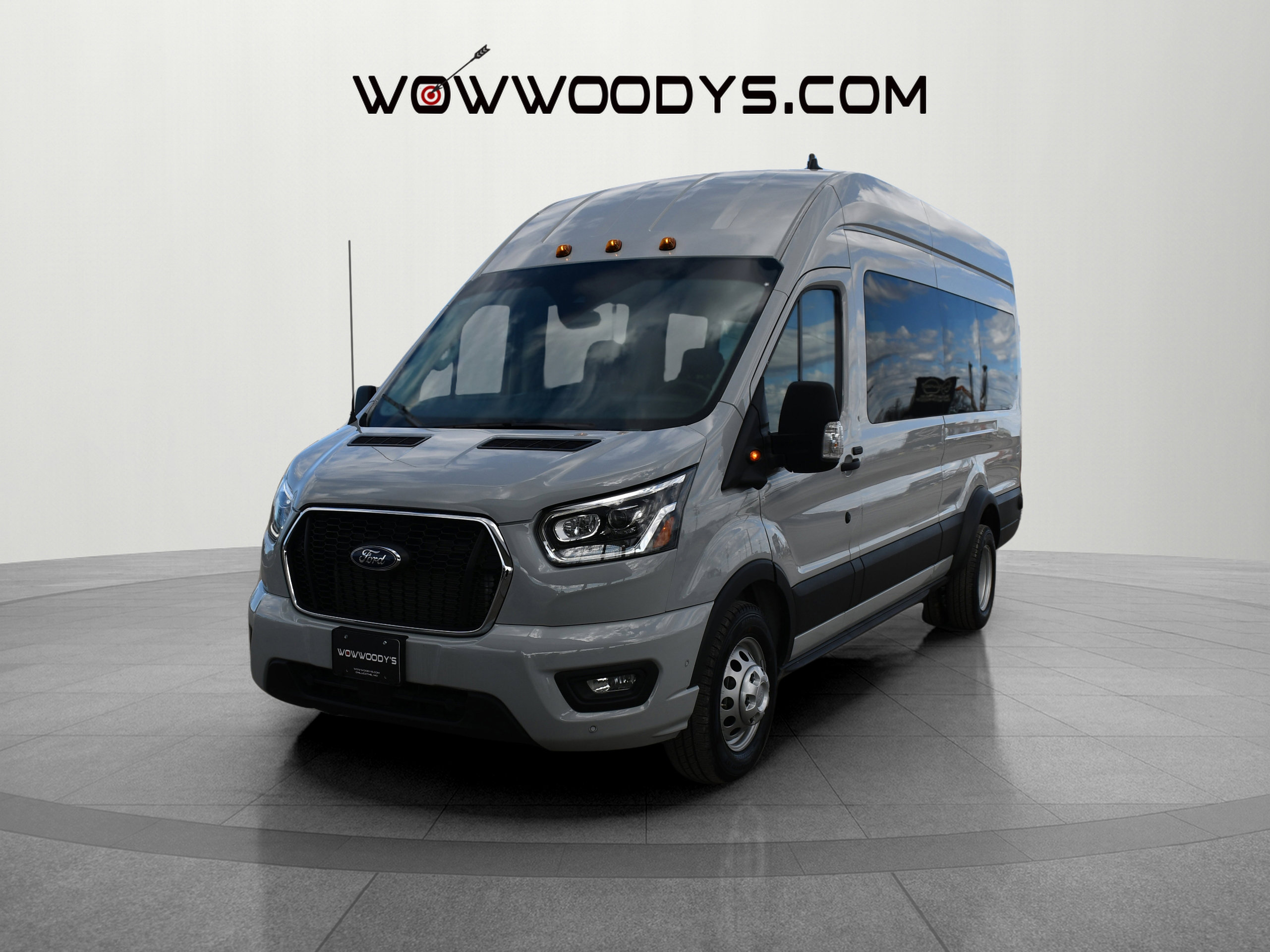 Used 2023 Ford Transit Passenger Wagon XLT High Roof EL AWD 3.5L V6 EcoBoost® 15 Passengers HD Tow Package SYNC4 Media Center