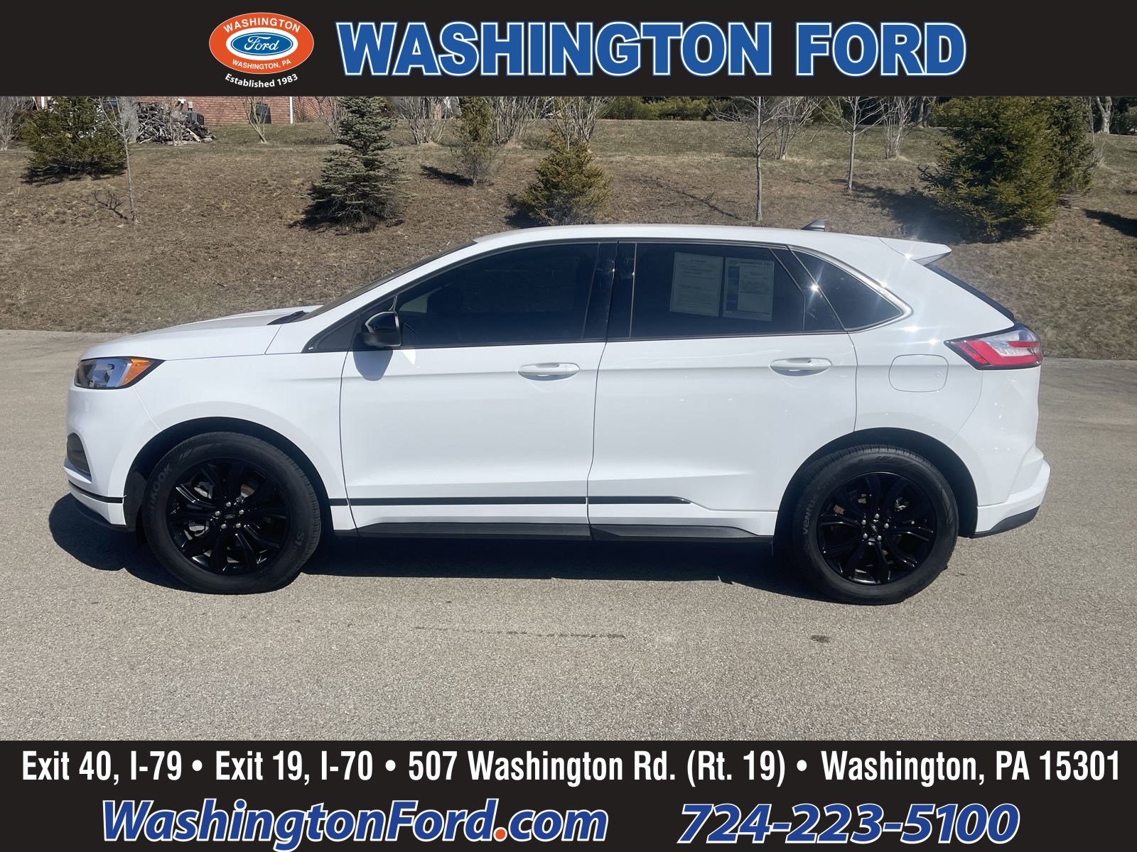 2024 Ford Edge SE - AWD - BLACK APPEARANCE Pkg