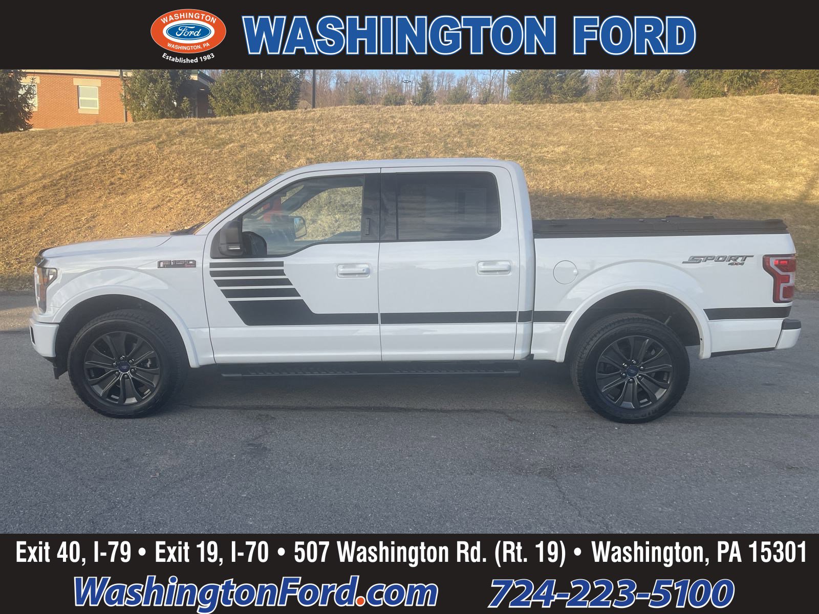 Used 2018 Ford F-150 XLT with VIN 1FTEW1EP9JFC94058 for sale in Washington, PA