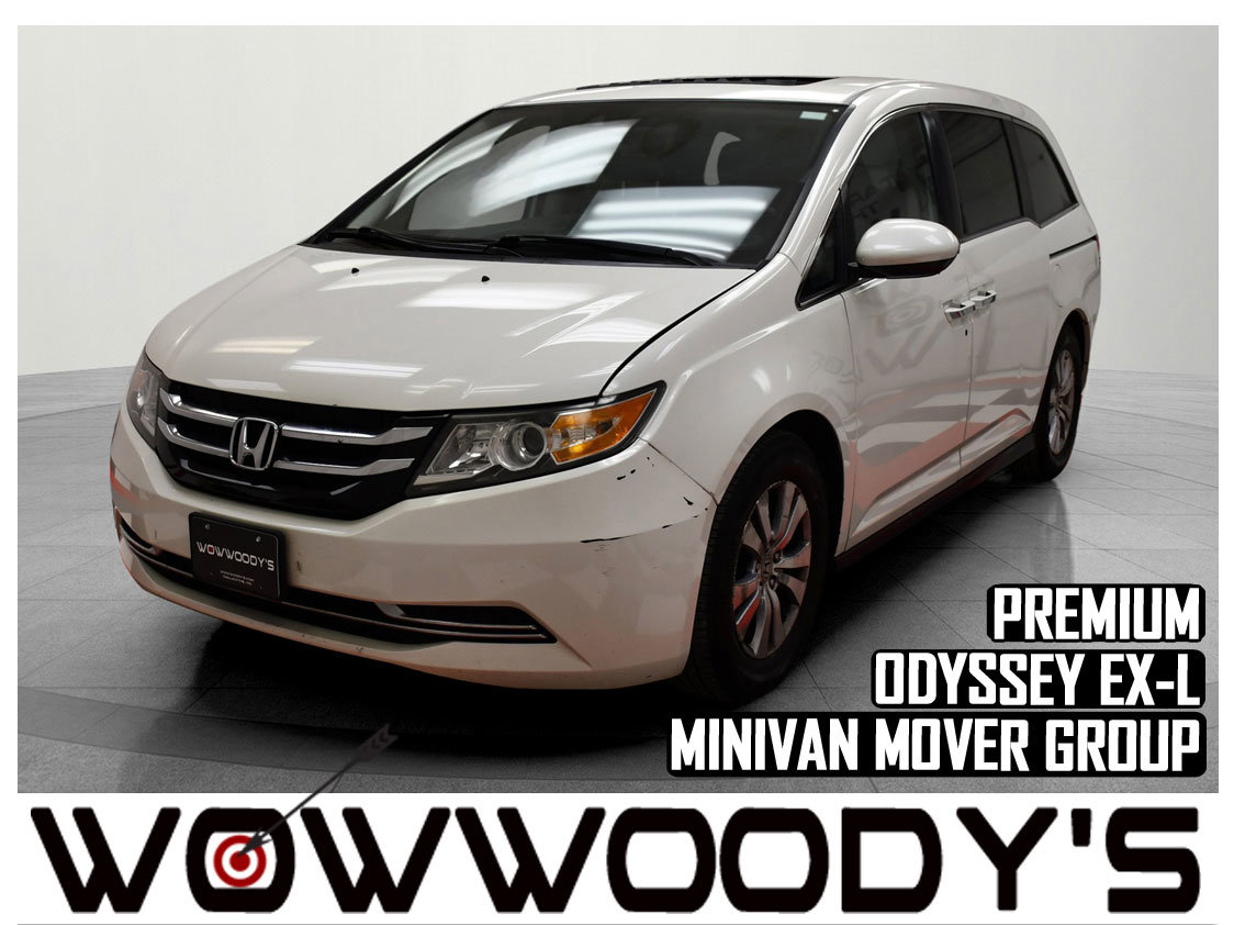 Used 2015 Honda Odyssey EX-L FWD 3.5L V6 Sunroof Leather Heated Seats Backup Camera Third Row Seating