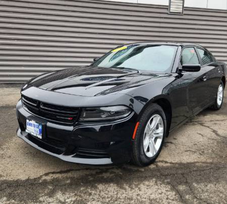 Used 2023 Dodge Charger SXT with VIN 2C3CDXBG0PH529852 for sale in Williamson, NY