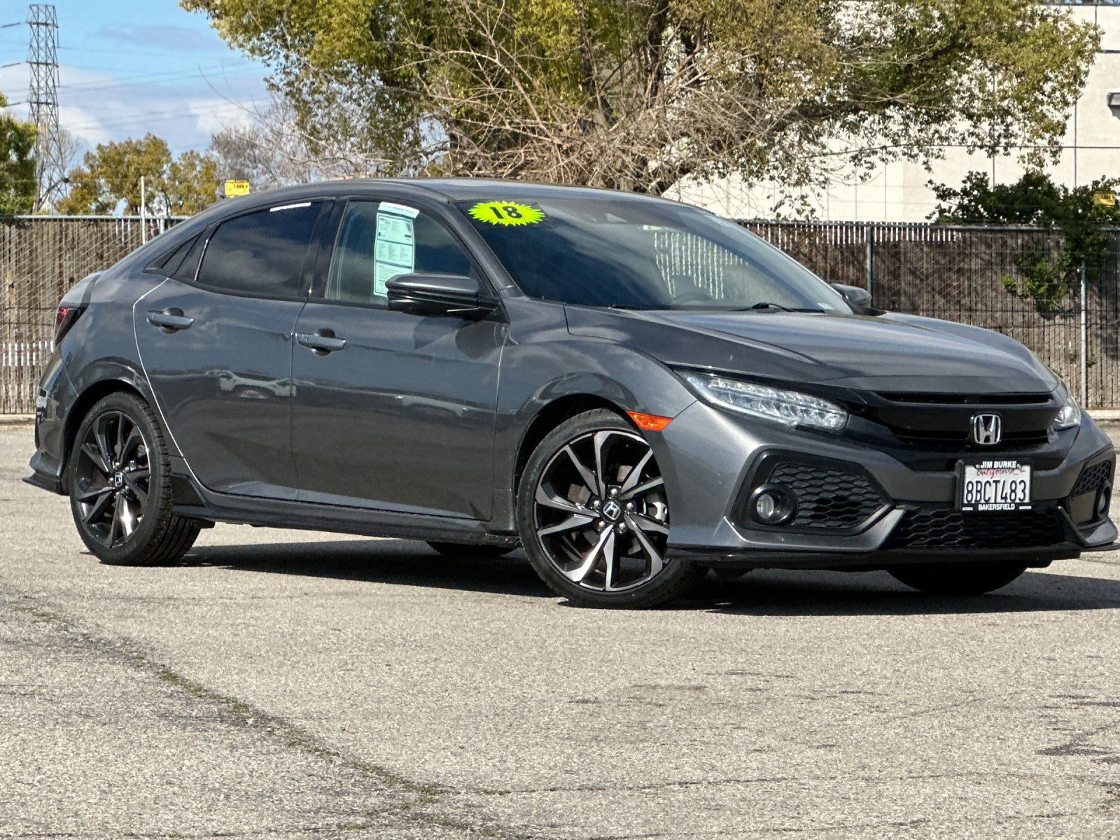 2018 Honda Civic Hatchback Sport Touring