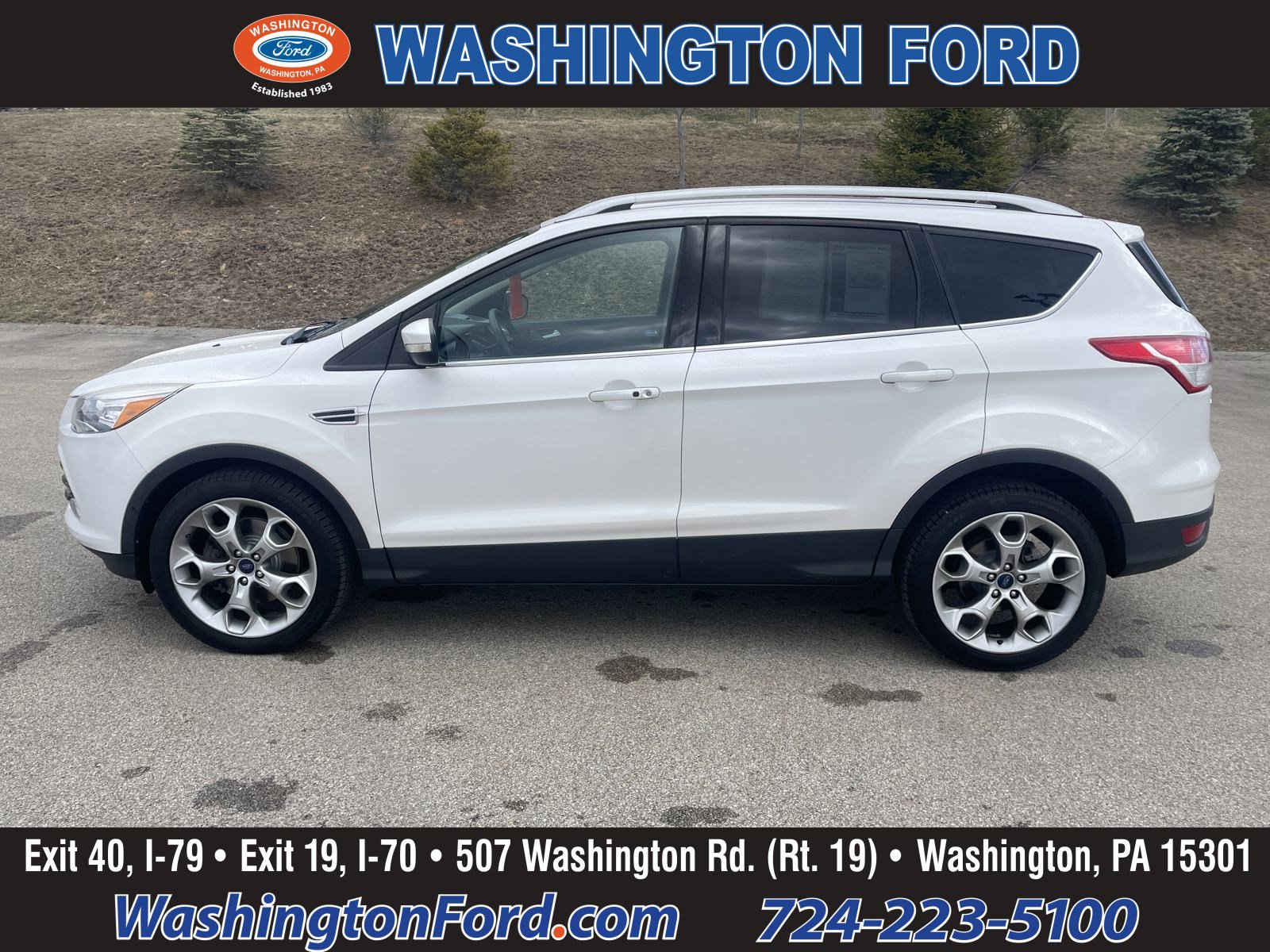 2015 Ford Escape Titanium - 4X4 - LEATHER - ROOF - Nav