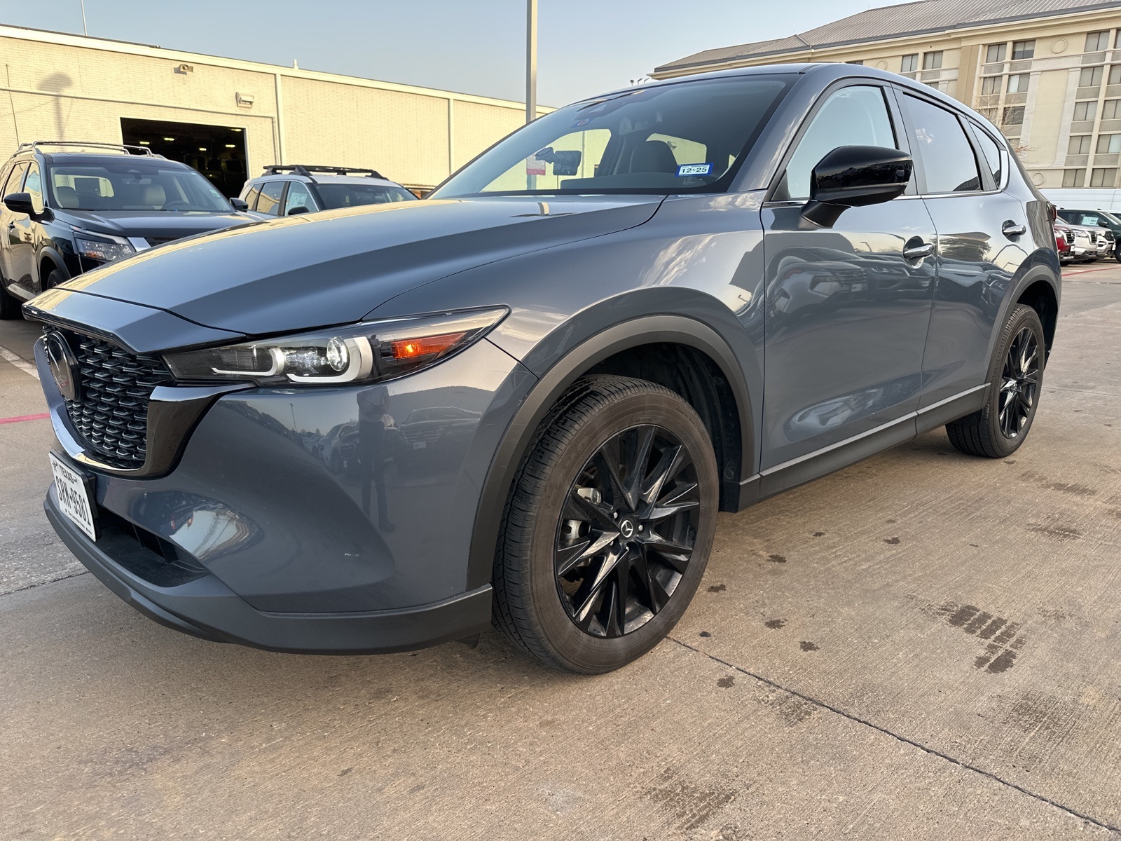 Used 2023 Mazda CX-5 S Carbon Edition with VIN JM3KFBCM1P0150055 for sale in Irving, TX