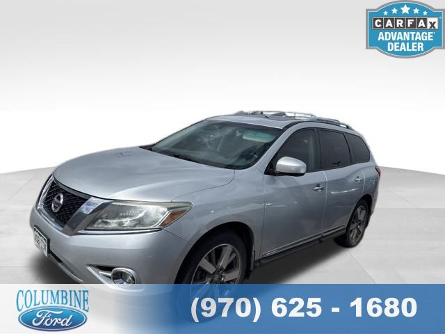 Used 2014 Nissan Pathfinder Platinum with VIN 5N1AR2MM2EC651196 for sale in Rifle, CO