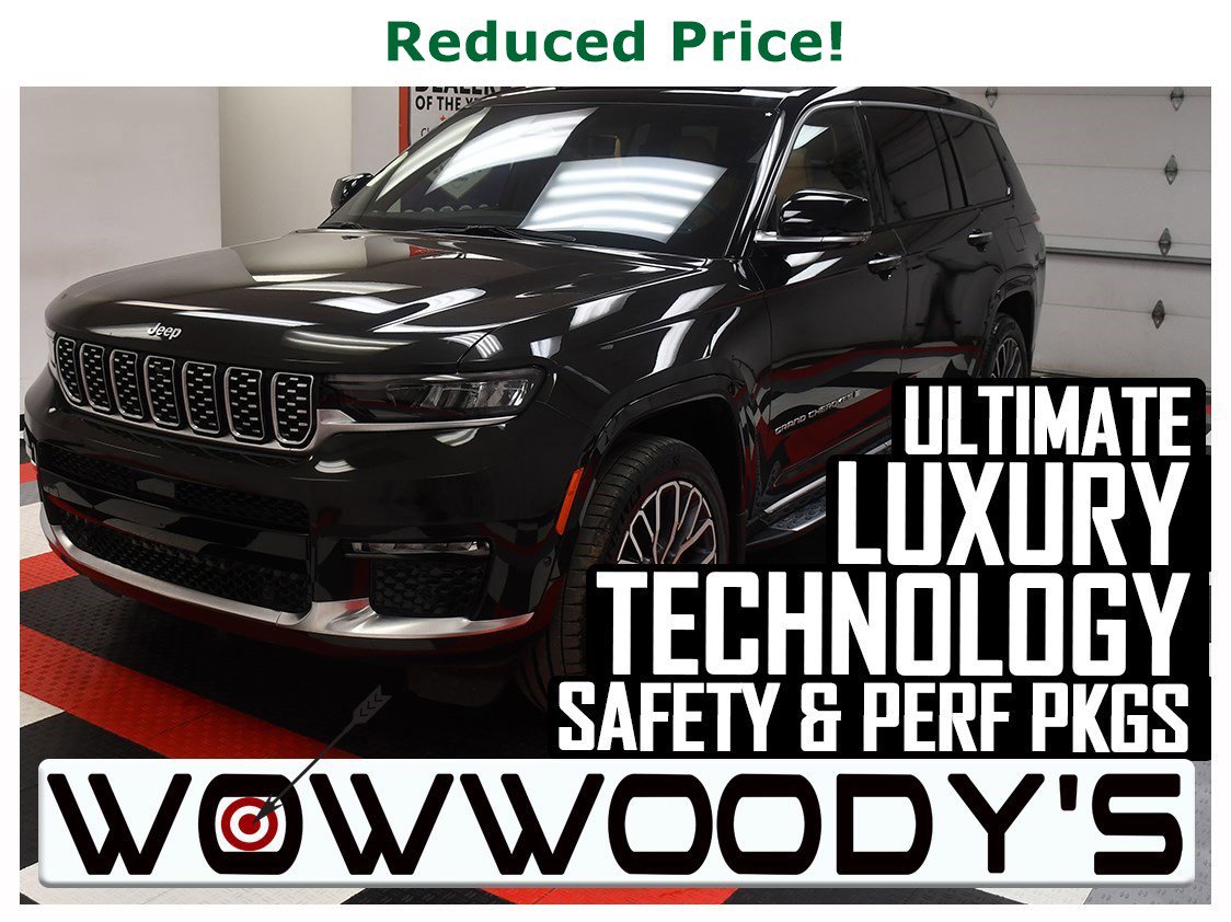 Used 2022 Jeep Grand Cherokee L Summit Reserve 4X4 5.7L V8 HEMI Customer Preferred Package 25U Advanced ProTech Group IV Sunroof