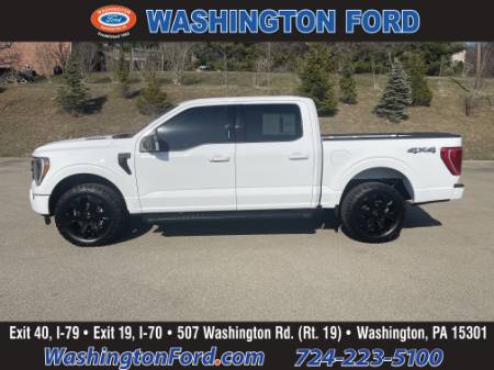 2022 Ford F-150 XLT - 4X4 - BLACK SPORT APPEARANCE Pkg - LEATHER - 5.0L V8