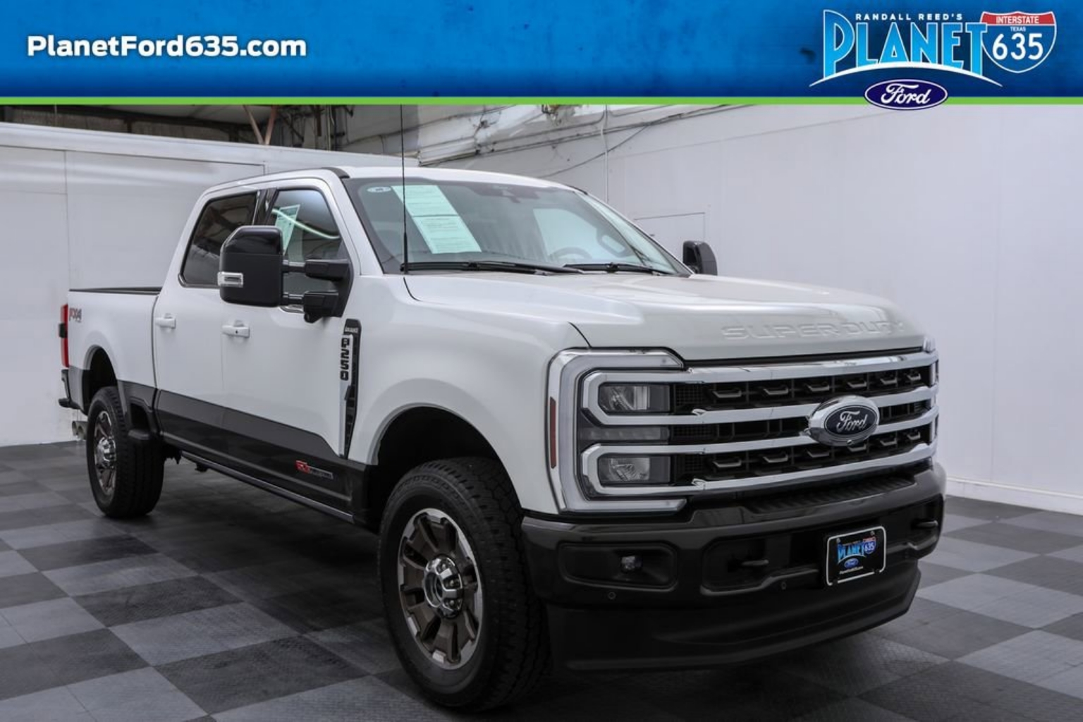 Used 2024 Ford F-250 Super Duty King Ranch with VIN 1FT8W2BM9REF12529 for sale in Garland, TX