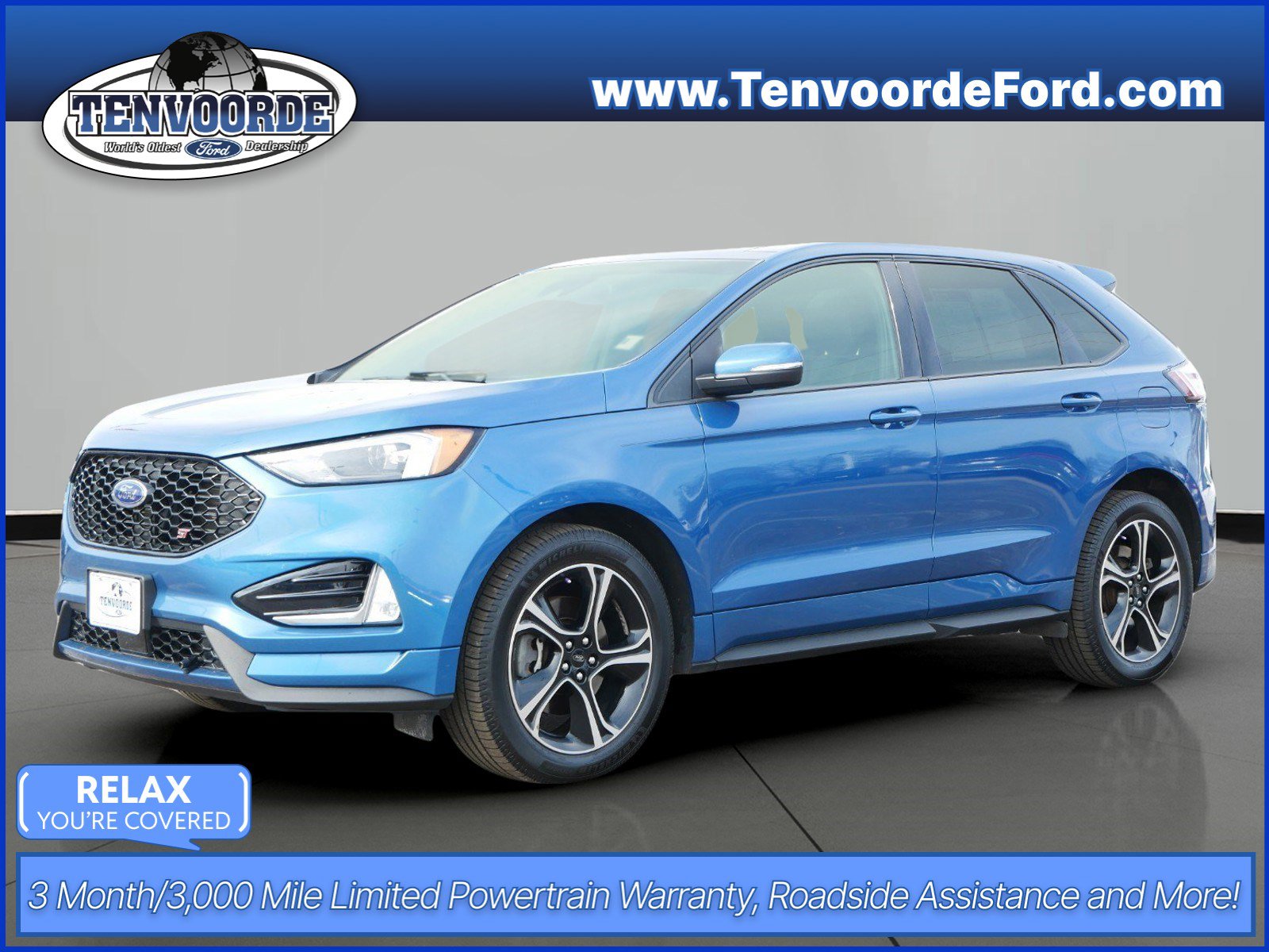Used 2019 Ford Edge ST with VIN 2FMPK4AP1KBC34298 for sale in Saint Cloud, Minnesota