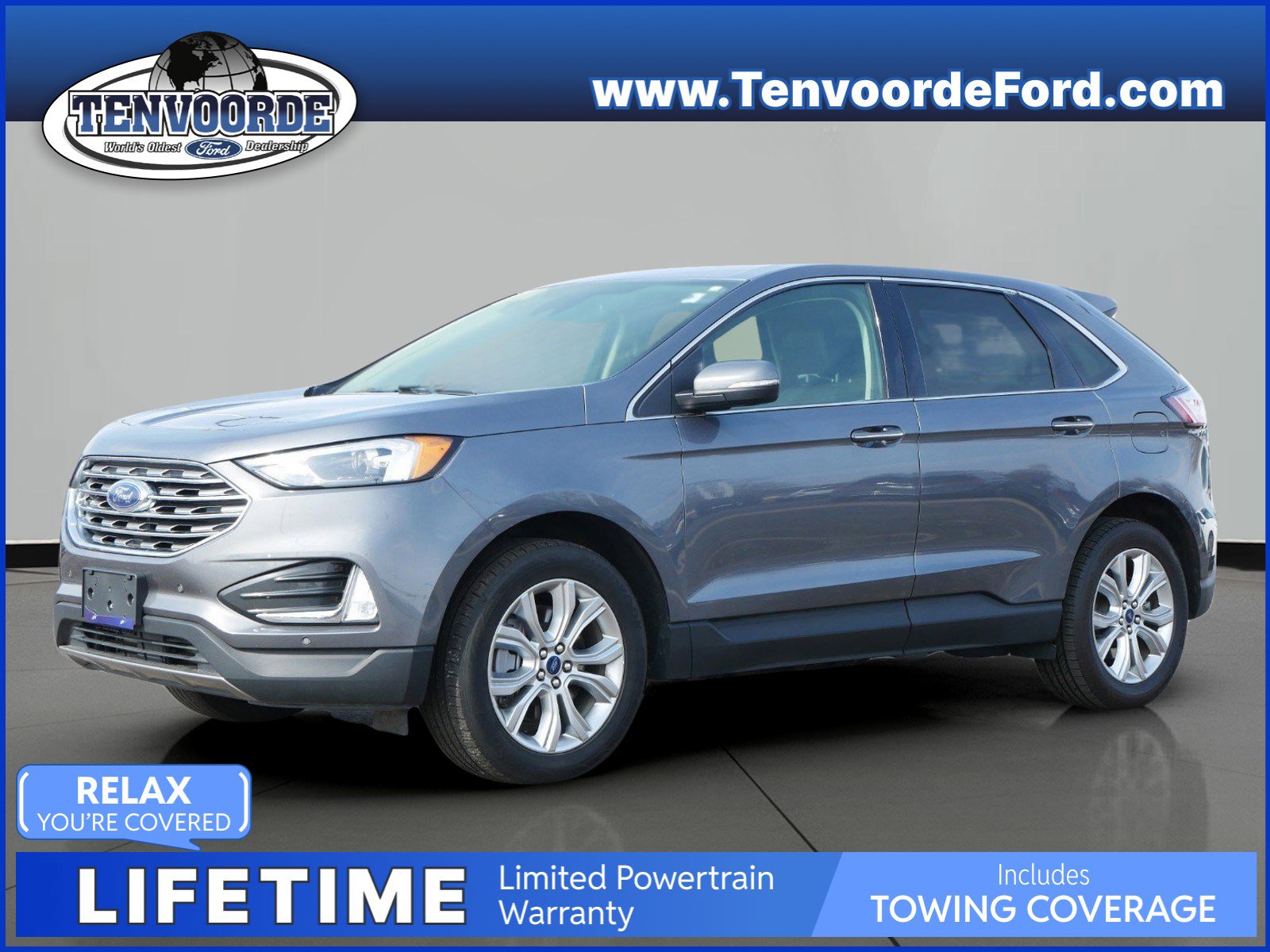 Certified 2022 Ford Edge Titanium with VIN 2FMPK4K94NBA91271 for sale in Saint Cloud, MN