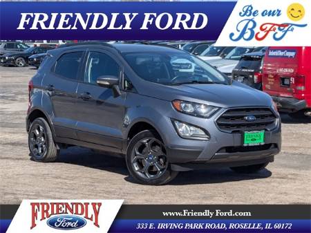 Used 2018 Ford Ecosport SES with VIN MAJ6P1CL1JC173985 for sale in Roselle, IL