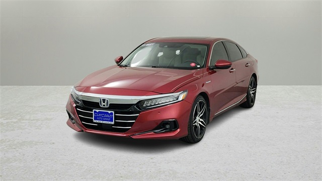 Used 2021 Honda Accord Hybrid Touring with VIN 1HGCV3F90MA014083 for sale in Irving, TX