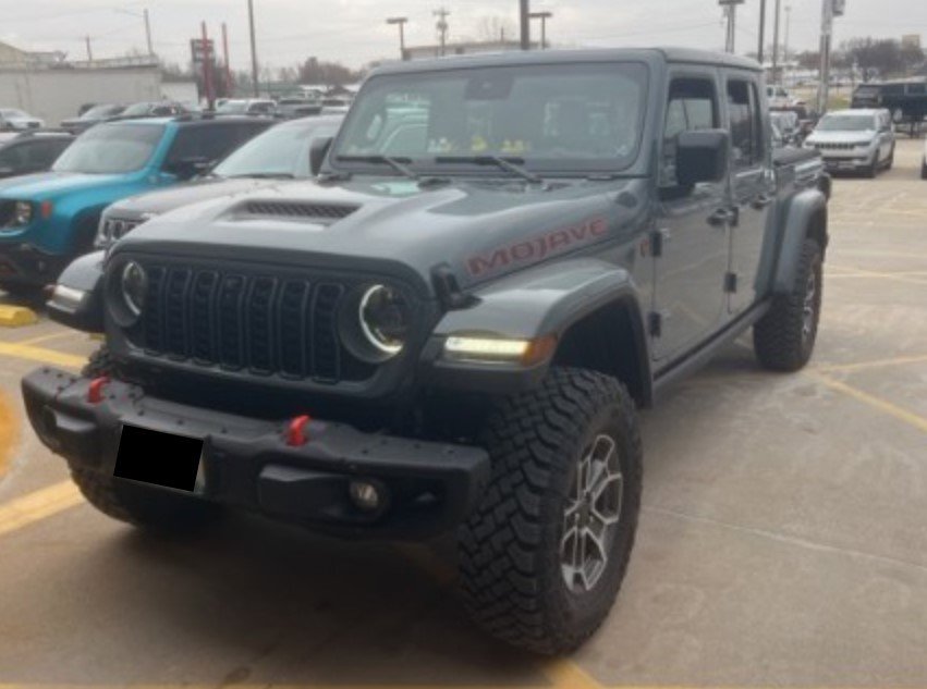 Used 2024 Jeep Gladiator Mojave X Crew Cab 4X4 3.6L V6 Mojave X Package Cargo Group with Trail Rail System Bed Liner