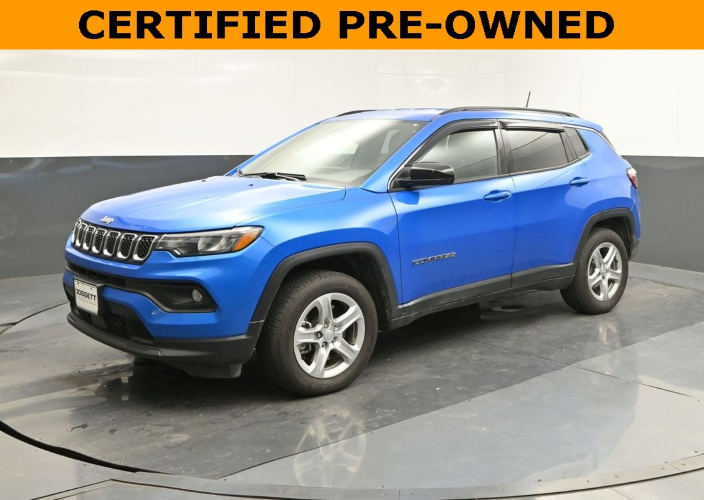 Certified 2023 Jeep Compass Latitude with VIN 3C4NJDBN8PT516557 for sale in Houston, TX
