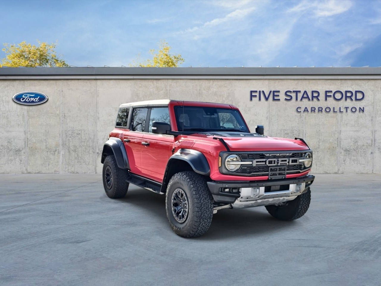 Certified 2022 Ford Bronco 4-Door Raptor with VIN 1FMEE5JR1NLA51655 for sale in Carrollton, TX