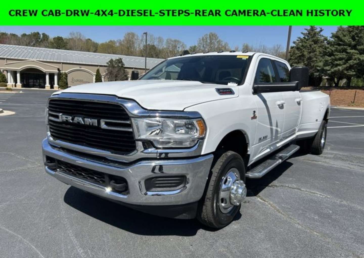 Used 2020 RAM Ram 3500 Pickup Big Horn with VIN 3C63RRHL5LG118560 for sale in Greensboro, GA