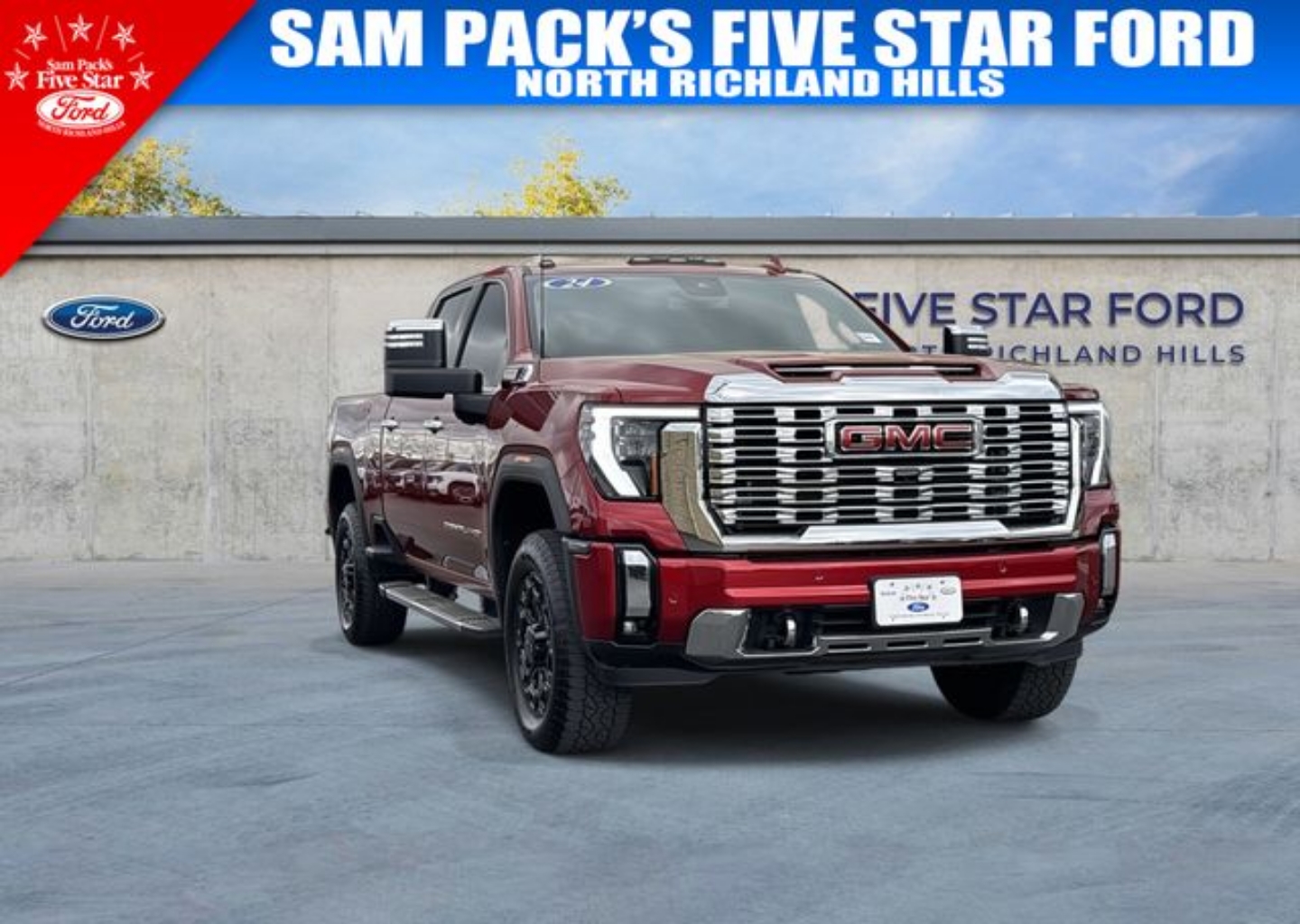 Used 2024 GMC Sierra 2500HD Denali with VIN 1GT49REY6RF221669 for sale in Richland Hills, TX