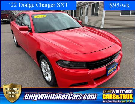 Used 2022 Dodge Charger SXT with VIN 2C3CDXBGXNH129388 for sale in Central Square, NY