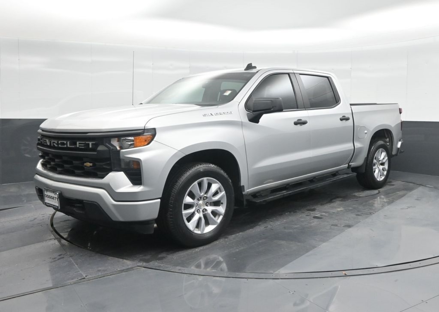 Certified 2022 Chevrolet Silverado 1500 Custom with VIN 3GCPABEK5NG536396 for sale in Houston, TX