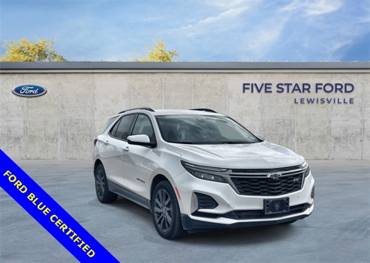 Certified 2023 Chevrolet Equinox RS with VIN 3GNAXMEGXPS110139 for sale in Lewisville, TX