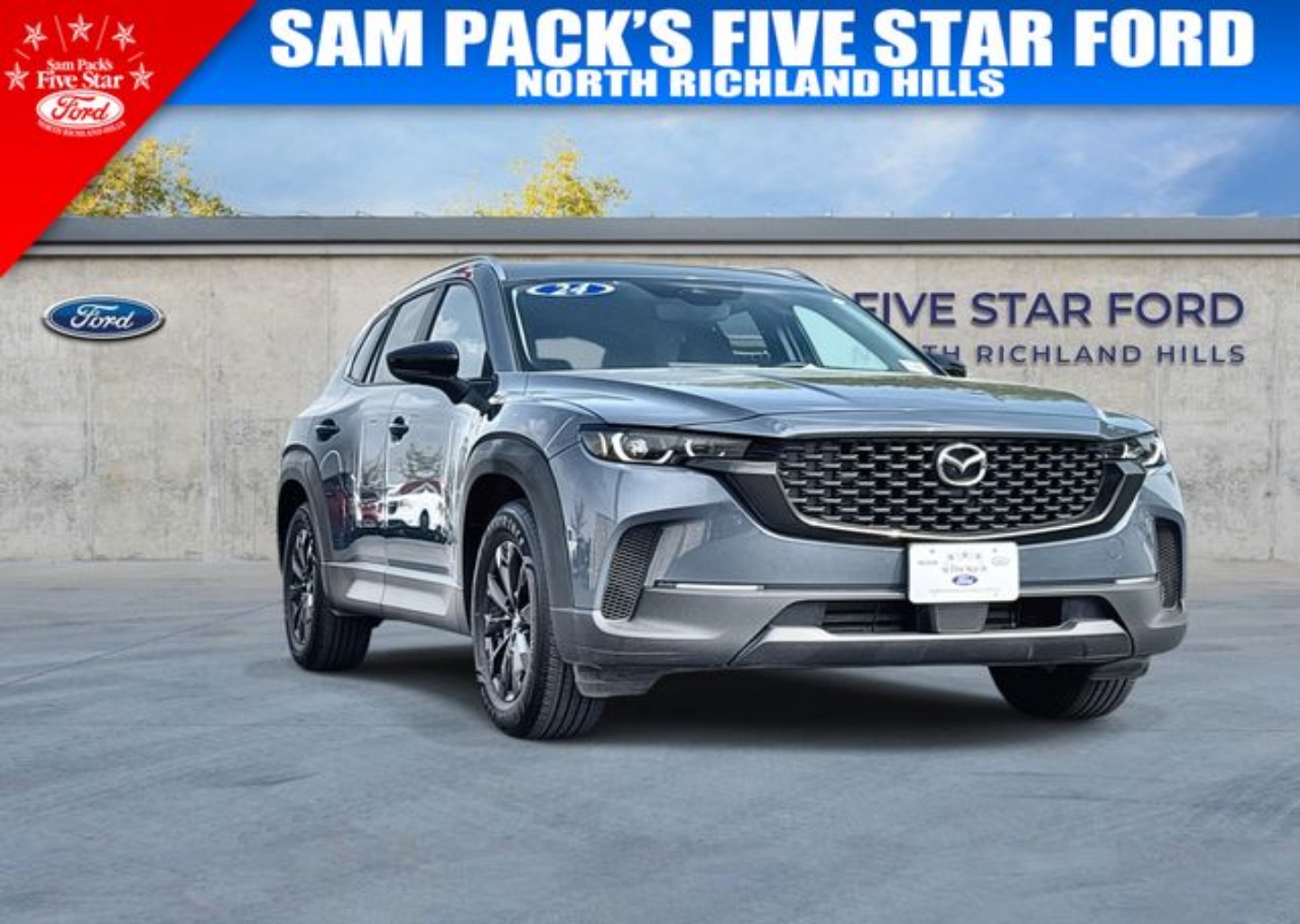 Used 2024 Mazda CX-50 S PREMIUM with VIN 7MMVABDM3RN180425 for sale in Richland Hills, TX