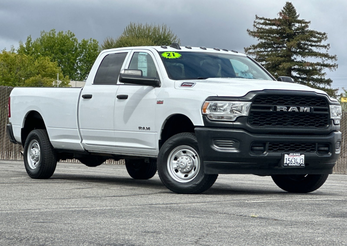 Used 2021 RAM Ram 2500 Pickup Tradesman with VIN 3C6UR5HJXMG697655 for sale in Bakersfield, CA