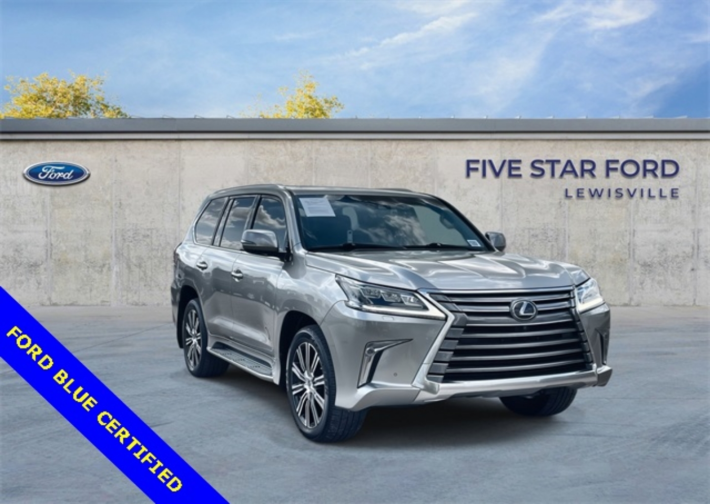 Certified 2021 Lexus LX 570 with VIN JTJFY7AX8M4333453 for sale in Lewisville, TX