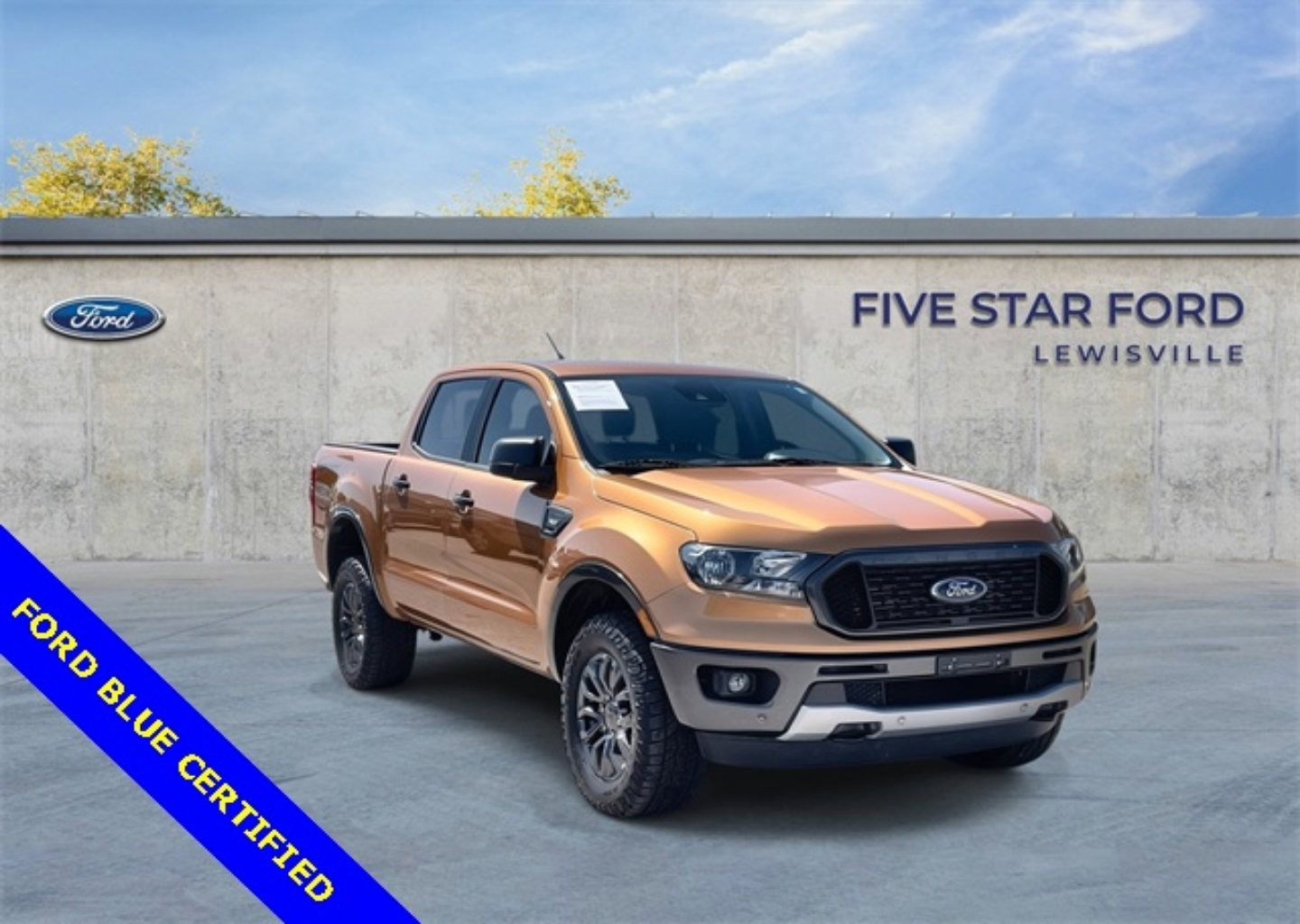 Certified 2019 Ford Ranger XLT with VIN 1FTER4EH1KLA30644 for sale in Lewisville, TX
