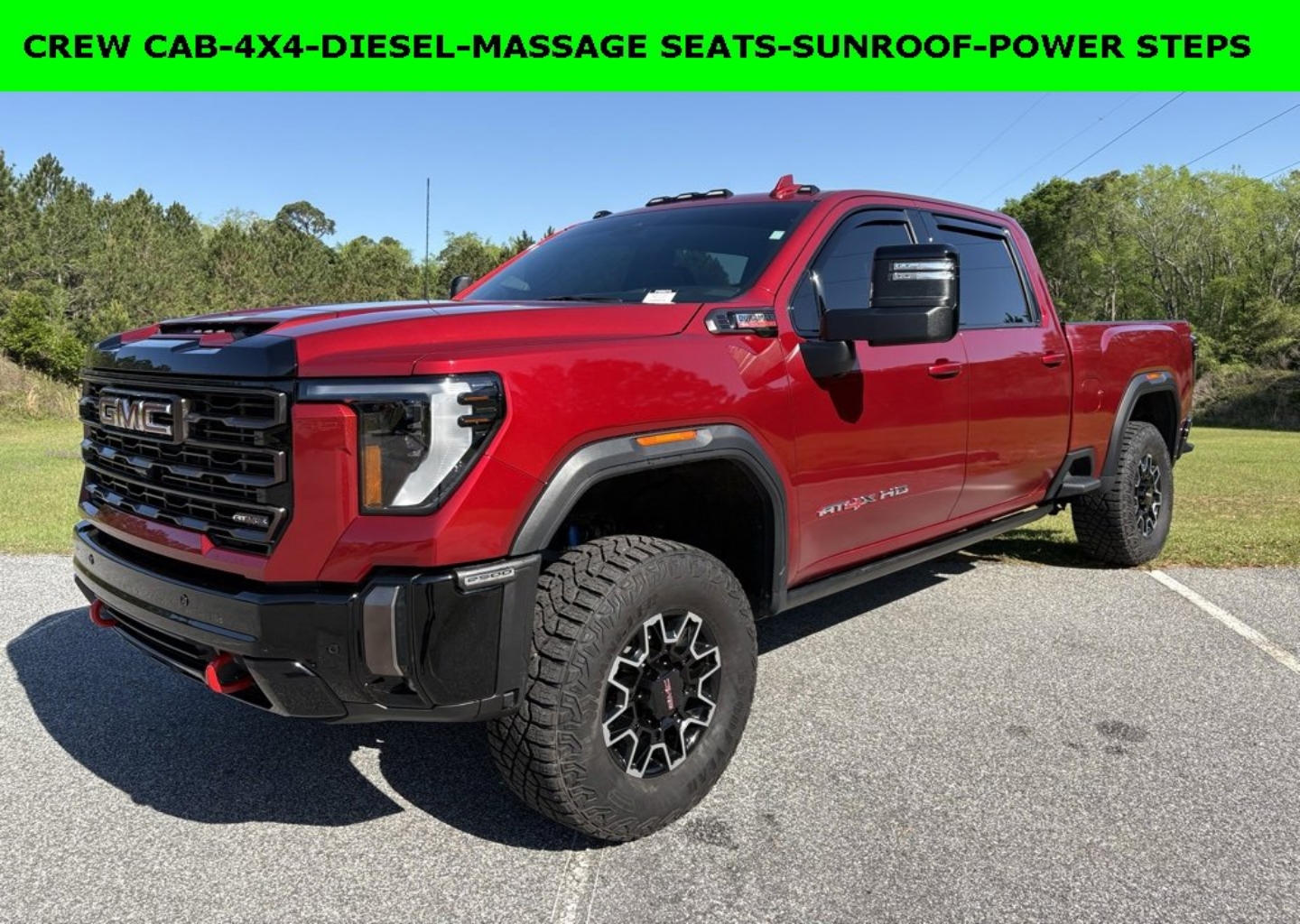 Used 2024 GMC Sierra 2500HD AT4X with VIN 1GT49ZEY7RF124092 for sale in Statesboro, GA