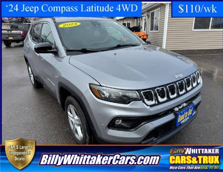 Used 2024 Jeep Compass Latitude with VIN 3C4NJDBN5RT605960 for sale in Central Square, NY