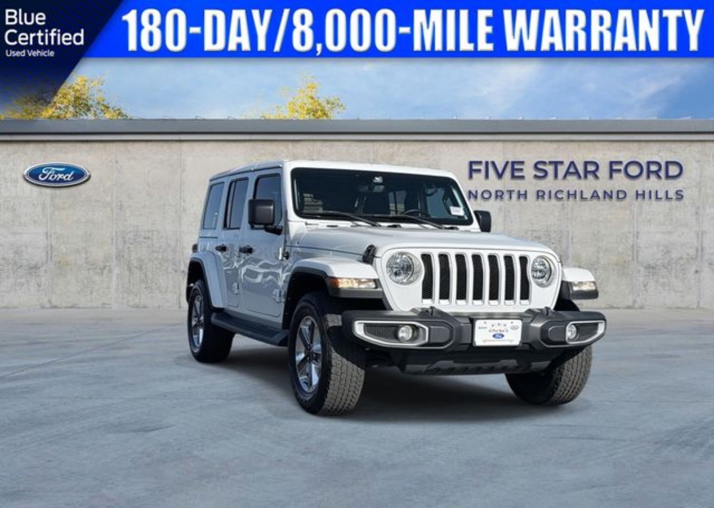 Certified 2022 Jeep Wrangler Unlimited Sahara with VIN 1C4HJXEG6NW242035 for sale in Richland Hills, TX