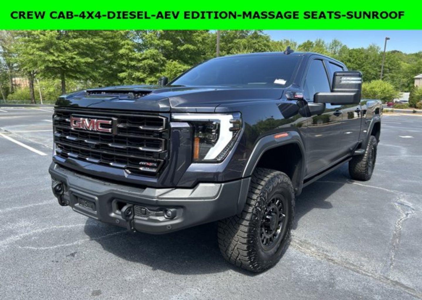 Used 2024 GMC Sierra 2500HD AT4X with VIN 1GT49ZEY9RF325797 for sale in Greensboro, GA