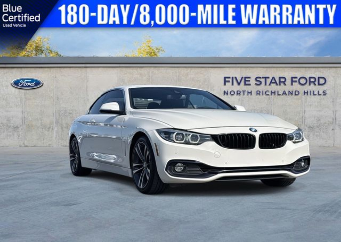 Certified 2020 BMW 4 Series 430i with VIN WBA4Z1C01L5N56850 for sale in Richland Hills, TX