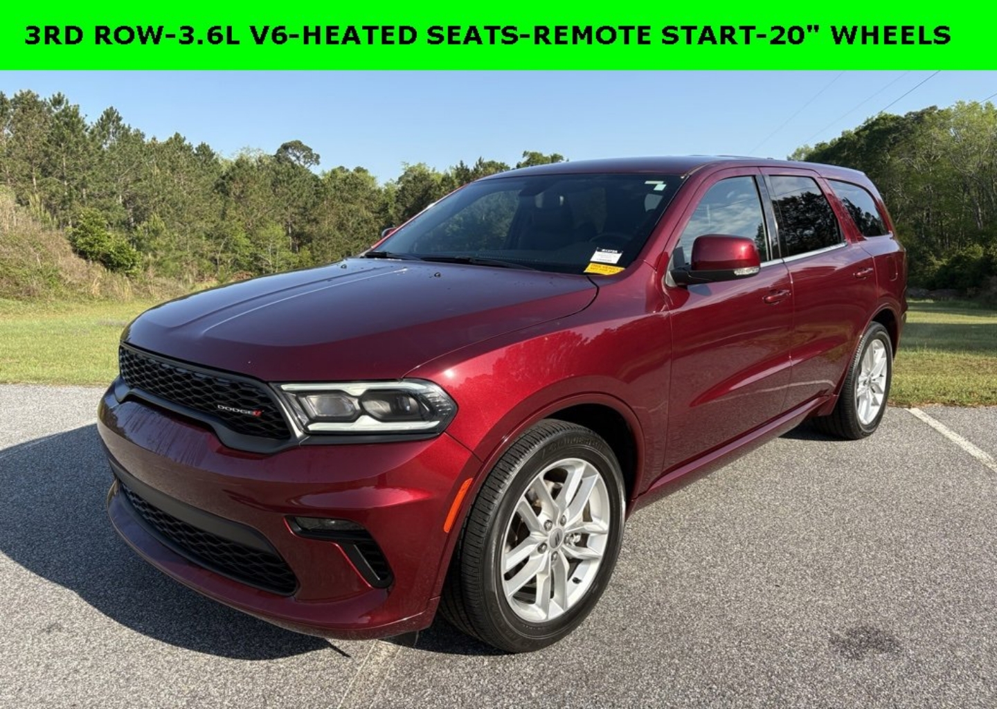 Certified 2021 Dodge Durango GT Plus with VIN 1C4RDHDG8MC799273 for sale in Statesboro, GA