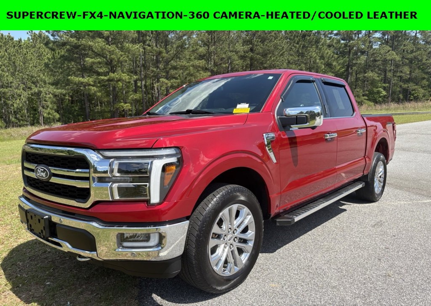 Used 2024 Ford F-150 Lariat with VIN 1FTFW5L50RFA56401 for sale in Statesboro, GA
