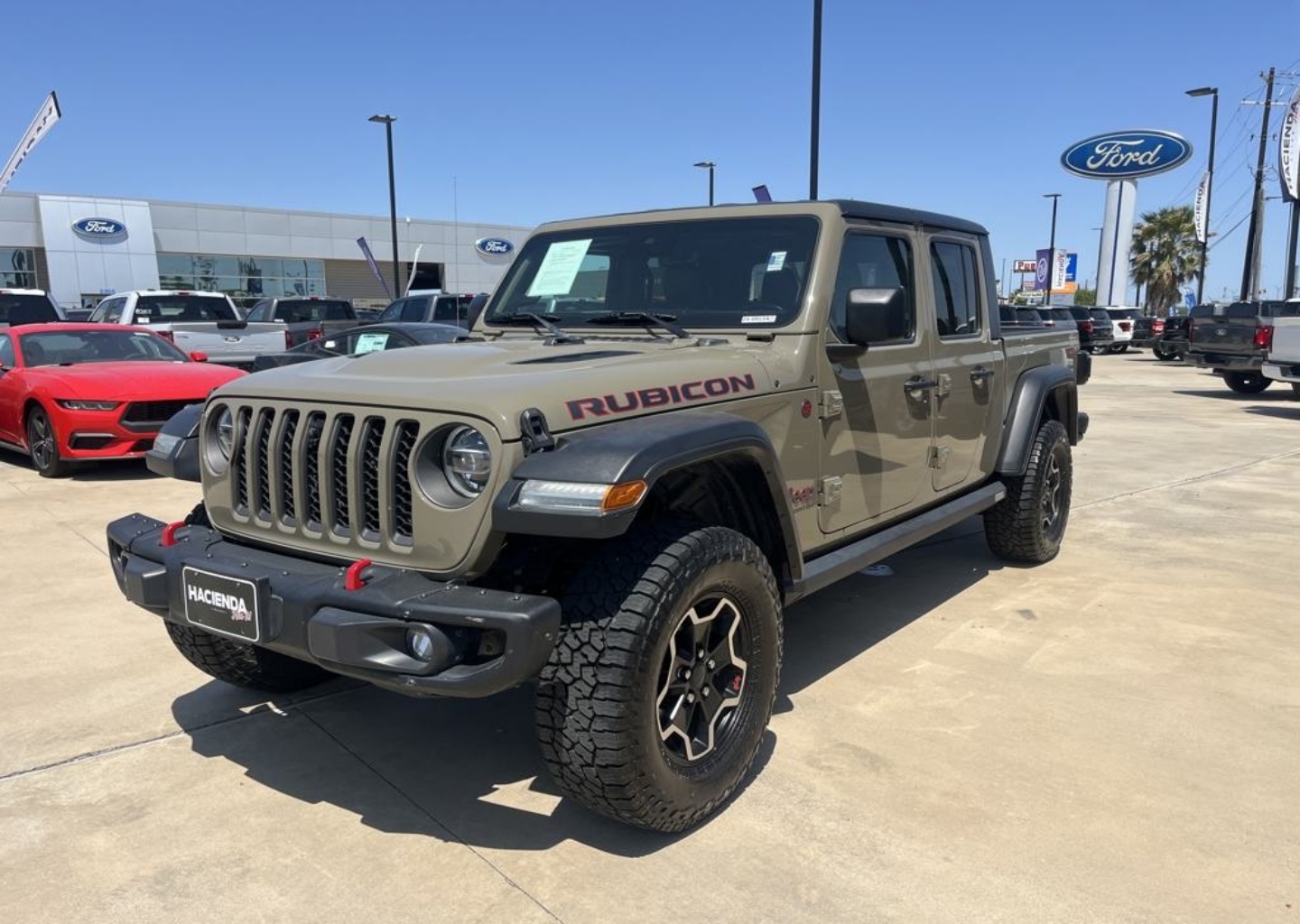 Used 2020 Jeep Gladiator Rubicon with VIN 1C6JJTBG5LL161774 for sale in Alice, TX