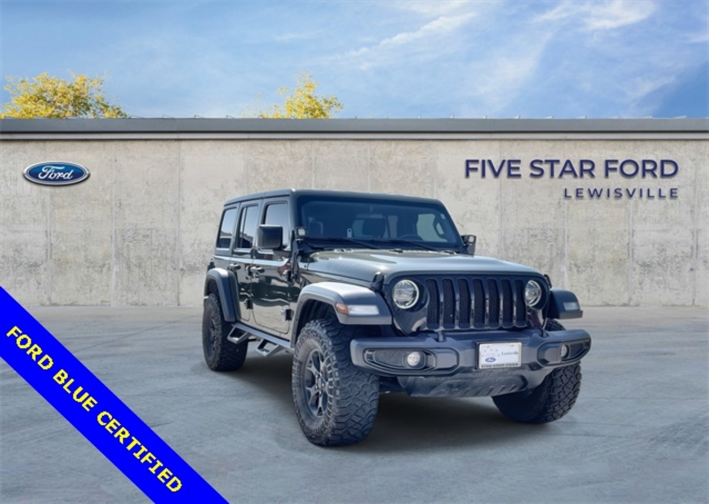 Used 2021 Jeep Wrangler Unlimited Willys with VIN 1C4HJXDG2MW662892 for sale in Lewisville, TX