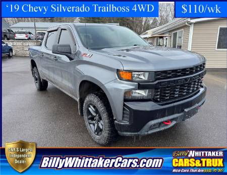Used 2019 Chevrolet Silverado 1500 Custom with VIN 1GCPYCEF6KZ328303 for sale in Central Square, NY