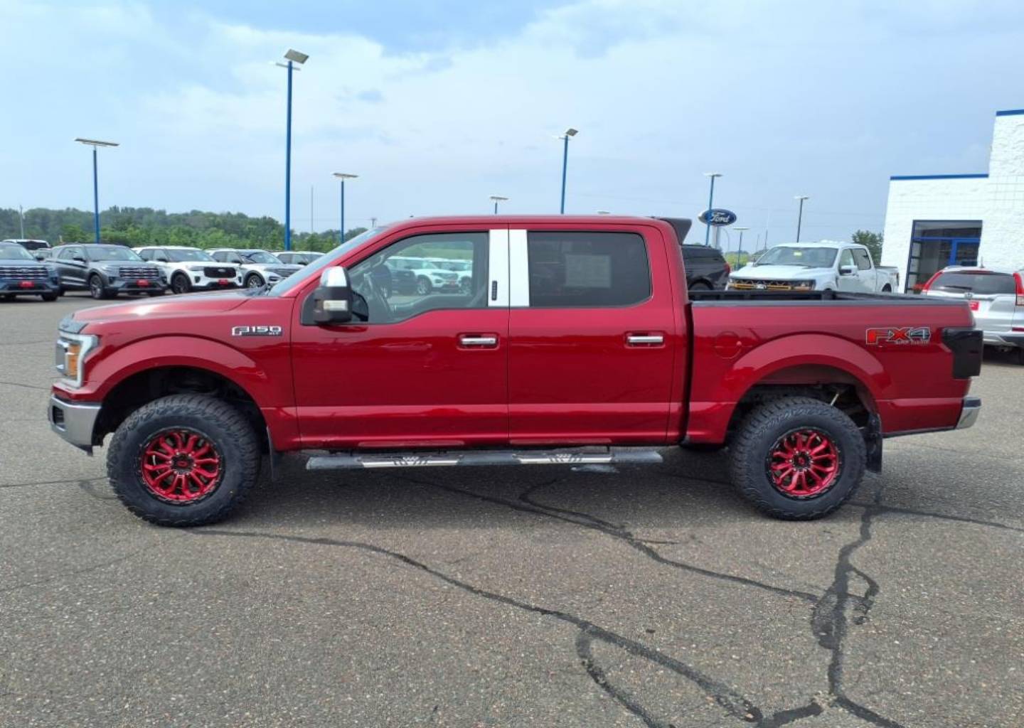 Used 2018 Ford F-150 XLT with VIN 1FTEW1EG1JFC15708 for sale in Rice Lake, WI