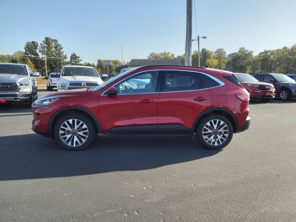 Used 2020 Ford Escape Titanium with VIN 1FMCU9J95LUB89711 for sale in Minong, WI