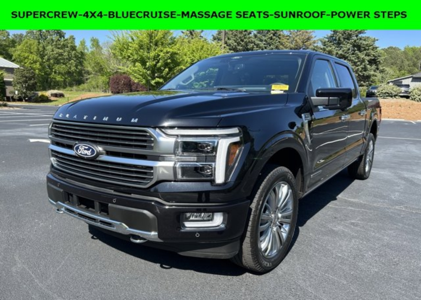 Used 2024 Ford F-150 Platinum with VIN 1FTFW7LD4RFC09493 for sale in Greensboro, GA
